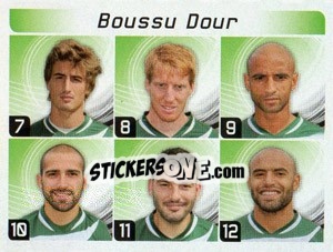 Sticker Equipe - FOOT Belgium 2011-2012 - Panini