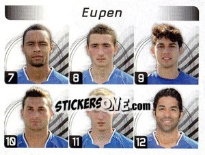 Figurina Equipe - FOOT Belgium 2011-2012 - Panini