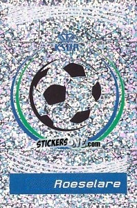 Sticker Embleme KSV Roeselare - FOOT Belgium 2011-2012 - Panini