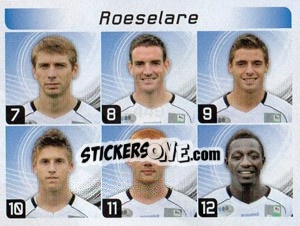 Sticker Equipe - FOOT Belgium 2011-2012 - Panini