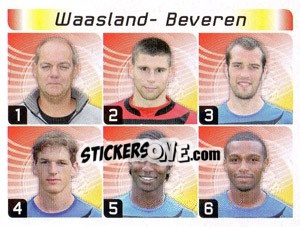 Sticker Equipe - FOOT Belgium 2011-2012 - Panini