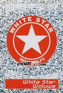Sticker Embleme White Star Woluwe FC - FOOT Belgium 2011-2012 n. 468 - Panini