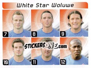 Sticker Equipe - FOOT Belgium 2011-2012 - Panini