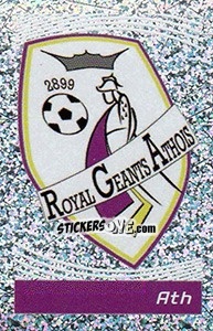 Sticker Embleme RG Athois - FOOT Belgium 2011-2012 - Panini