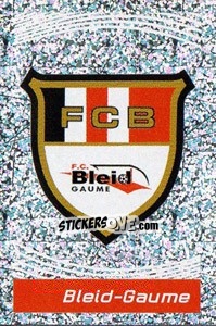 Sticker Embleme Bleid-Gaume - FOOT Belgium 2011-2012 - Panini