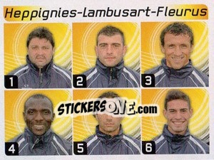 Figurina Equipe - FOOT Belgium 2011-2012 - Panini