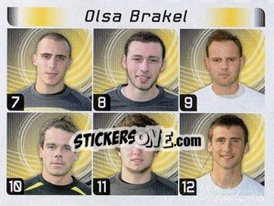 Sticker Equipe - FOOT Belgium 2011-2012 - Panini