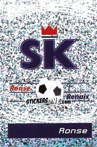Sticker Embleme KSK Ronse - FOOT Belgium 2011-2012 - Panini