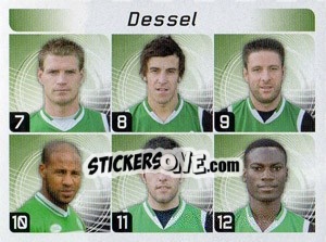 Sticker Equipe - FOOT Belgium 2011-2012 - Panini