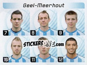 Sticker Equipe - FOOT Belgium 2011-2012 - Panini