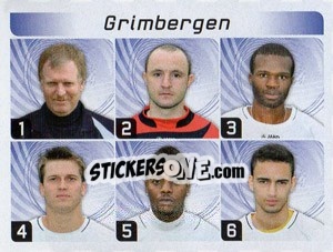 Sticker Equipe - FOOT Belgium 2011-2012 - Panini