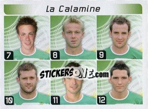 Sticker Equipe - FOOT Belgium 2011-2012 - Panini