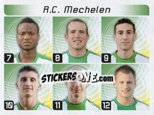 Sticker Equipe - FOOT Belgium 2011-2012 - Panini