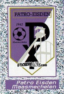 Sticker Embleme Patro Eisden Maasmechelen - FOOT Belgium 2011-2012 - Panini