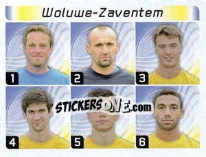 Figurina Equipe - FOOT Belgium 2011-2012 - Panini