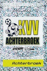 Sticker Embleme Achterbroek VV - FOOT Belgium 2011-2012 - Panini