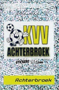 Figurina Embleme Achterbroek VV - FOOT Belgium 2011-2012 - Panini