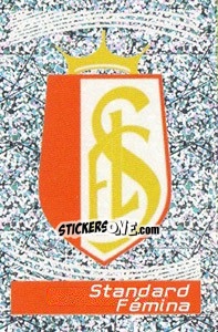 Sticker Embleme Standard Femina de Liege - FOOT Belgium 2011-2012 - Panini