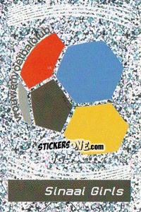 Sticker Embleme Waasland Beveren Sinaai Girls - FOOT Belgium 2011-2012 n. 601 - Panini