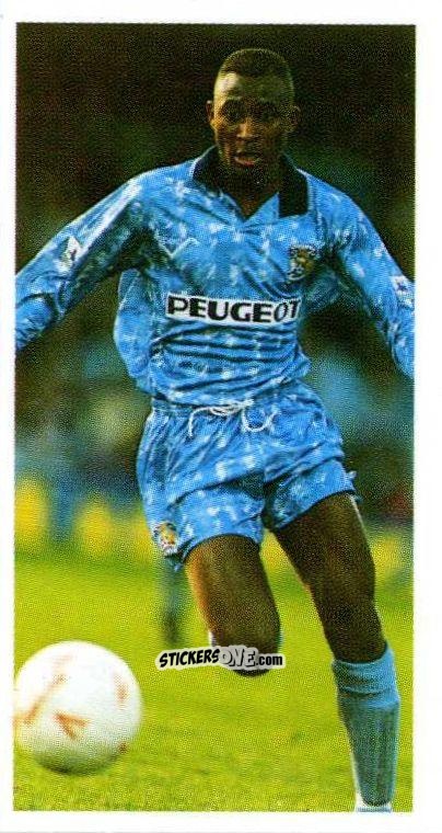 Figurina Peter Ndlovu - Premier Players 1994 n. 32 - Barratt & Co.
