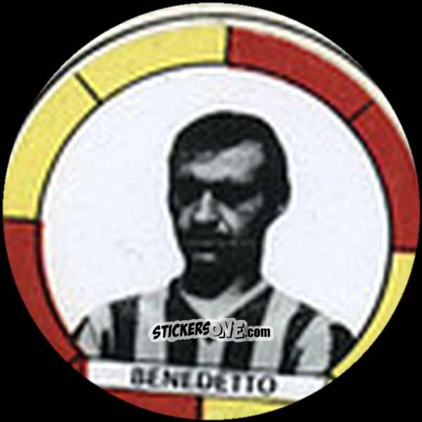 Sticker Benedetto - Calcio 1971-1972
 n. 52 - Baggioli