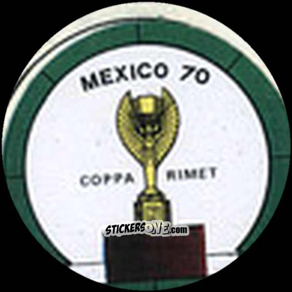 Sticker Coppa Rimet- Mexico 70 - Calcio 1971-1972
 n. 183 - Baggioli