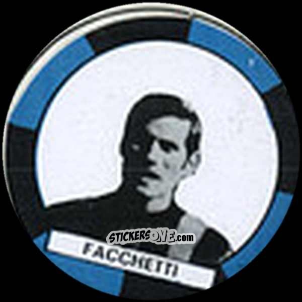 Cromo Facchetti - Calcio 1971-1972
 n. 8 - Baggioli