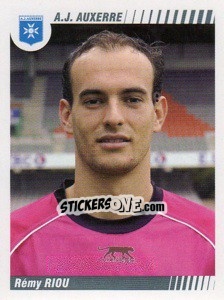 Sticker Remy Riou - FOOT 2008-2009 n. 6 - Panini