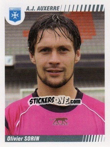 Cromo Olivier Sorin - FOOT 2008-2009 n. 7 - Panini