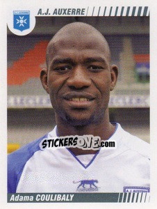 Figurina Adama Coulibaly - FOOT 2008-2009 n. 9 - Panini