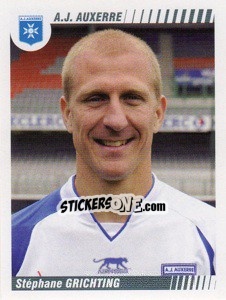 Sticker Stephane Grichting - FOOT 2008-2009 n. 10 - Panini