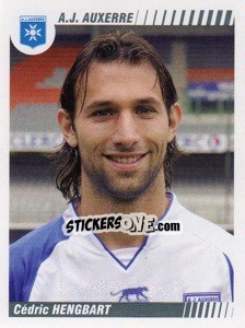 Cromo Cedric Hengbart - FOOT 2008-2009 - Panini