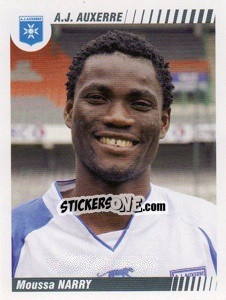 Cromo Moussa Narry - FOOT 2008-2009 - Panini