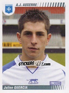 Sticker Julien Quercia - FOOT 2008-2009 n. 25 - Panini