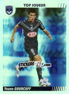 Sticker Yoann Gourcuff Top Joueur - FOOT 2008-2009 n. 31 - Panini