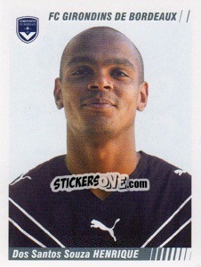 Sticker Dos Santos Souza Henrique - FOOT 2008-2009 n. 36 - Panini