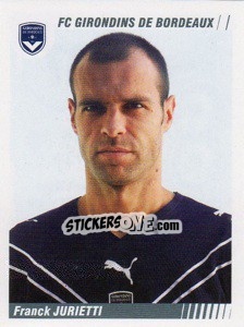 Sticker Franck Jurietti - FOOT 2008-2009 n. 37 - Panini