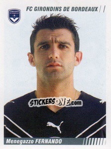 Sticker Menegazzo Fernando - FOOT 2008-2009 n. 43 - Panini