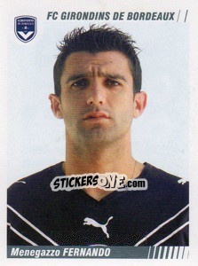 Sticker Menegazzo Fernando - FOOT 2008-2009 - Panini