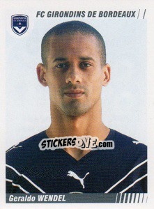 Figurina Geraldo Wendel - FOOT 2008-2009 - Panini