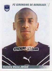 Sticker Ferreira Vieira Jussie - FOOT 2008-2009 n. 50 - Panini