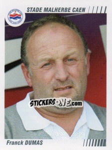 Sticker Franck Dumas - FOOT 2008-2009 n. 56 - Panini