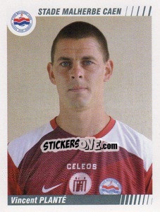 Cromo Vincent Plante - FOOT 2008-2009 n. 58 - Panini