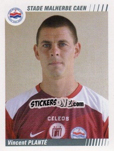 Sticker Vincent Plante - FOOT 2008-2009 - Panini