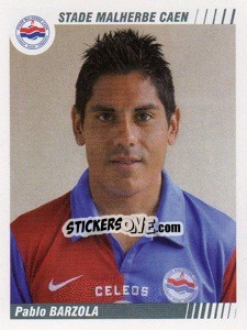 Sticker Pablo Barzola - FOOT 2008-2009 n. 60 - Panini
