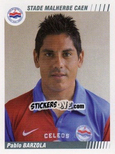 Cromo Pablo Barzola - FOOT 2008-2009 - Panini