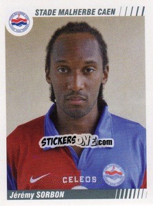Sticker Jeremy Sorbon - FOOT 2008-2009 n. 63 - Panini