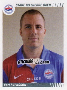 Sticker Karl Svensson - FOOT 2008-2009 - Panini