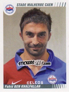 Cromo Fahid Ben Khalfallah - FOOT 2008-2009 - Panini