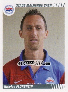 Figurina Nicolas Florentin - FOOT 2008-2009 n. 68 - Panini